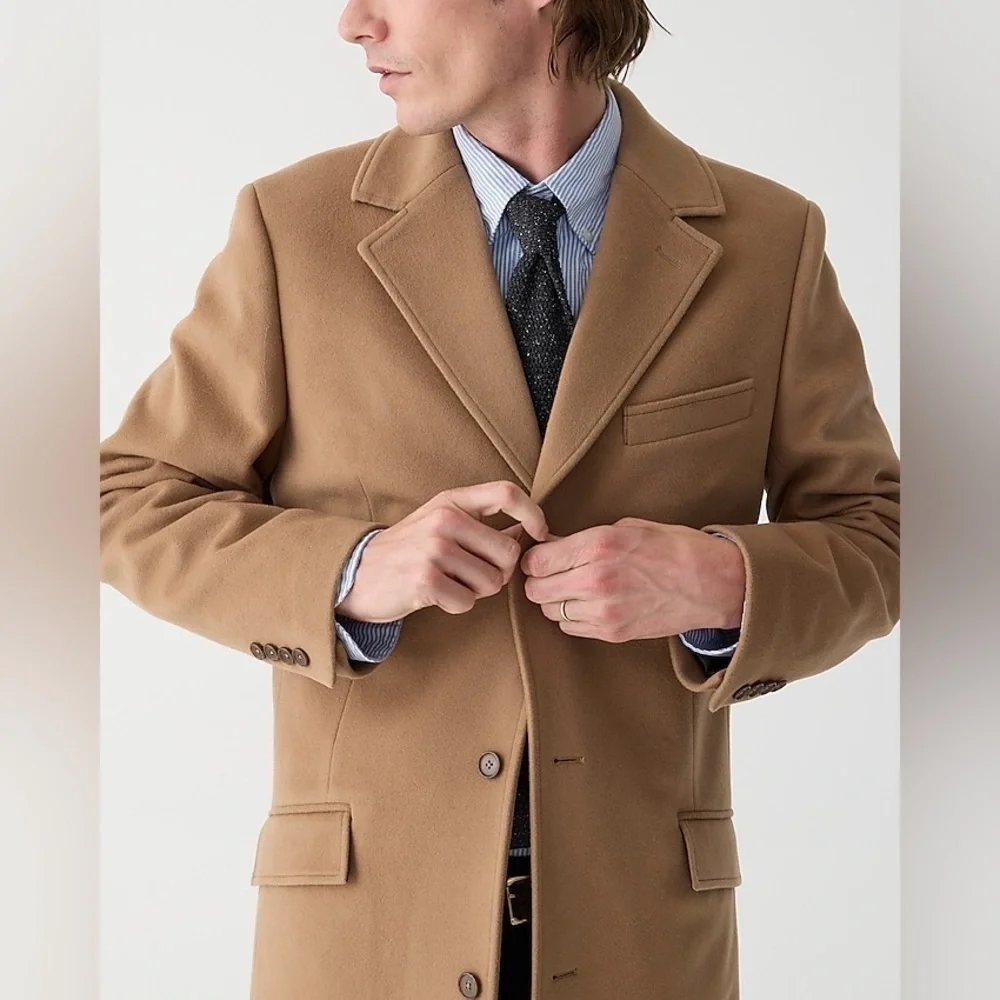J Crew Ludlow topcoat in wool blend BS469